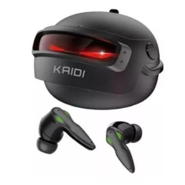 Imagem de Fone de Ouvido Gamer Bluetooth 5.3 sem Fio Kaidi Kd-777-Unissex