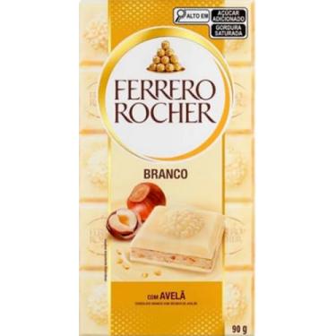 Imagem de Tablete Chocolate Branco com Avelã 90g