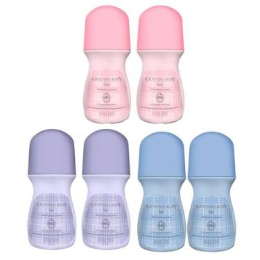 Imagem de Kit Desodorante Giovanna Baby Roll-n Classic+ Blue+ Lilac (2 CADA)