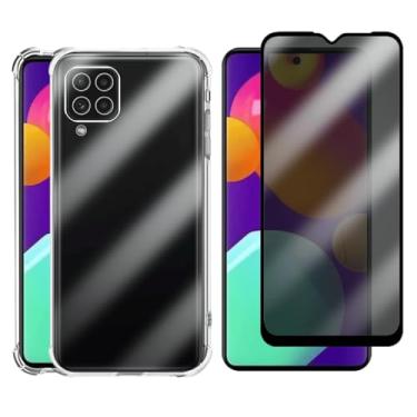 Imagem de Kit Capa Antiqueda e Película 3D de Privacidade Compatível Samsung Galaxy M62