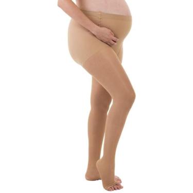 Imagem de Meia-Calça Gestante Legline Venosan - 15-23mmHg - Pé Aberto - Olinda -