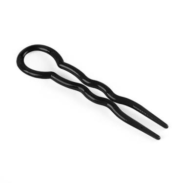 Imagem de Acessórios de cabelo ferramentas de estilo conveniente simples plástico grampo de cabelo em forma de U grampo de cabelo (1-3 peças)