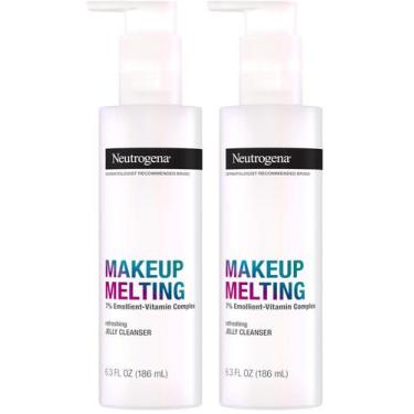 Imagem de Limpador de geleia de maquiagem Neutrogena, 186 ml, pacote com 2