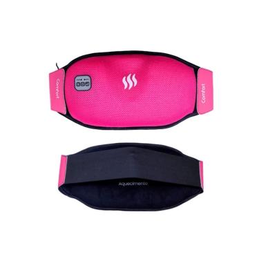 Imagem de Cinta Massageadora Comfort Rainoah Rosa Bivolt