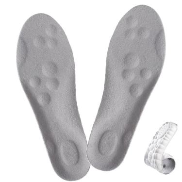 Imagem de Palmilha Ortopedica Ergonomica Anatomica Calçado Tenis Sapato Atividade Fisica Academia Exercicio Caminhada Corrida