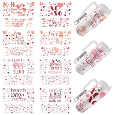 Imagem de Elewins Envelope UV DTF – 16 folhas de adesivos de transferência fria para chaveiros de motel, envoltórios Uvdtf DIY para chaveiro de hotel em branco, esfregar à prova d'água em transferências para