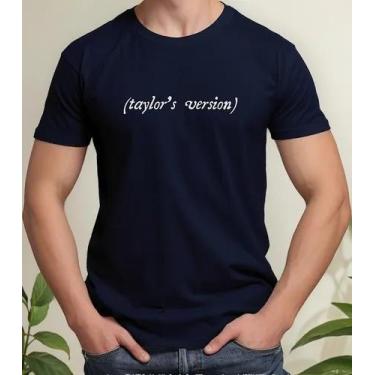 Imagem de Camiseta Camisa Algodão Feminina Masculina Adulto Taylo r Swi ft  Tayl