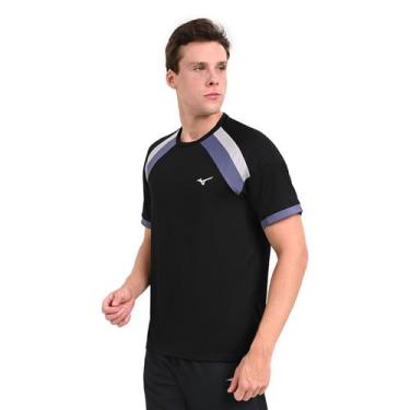 Imagem de Camiseta de Treino Masculina Mizuno Soul Fit 3, Preto, P