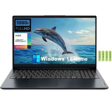 Imagem de Lenovo IdeaPad 1 39.6 cm FHD Business Laptop [Windows 11 Pro S], Intel 10-Core i5-1235U de 12ª geração, 24 GB de RAM, SSD de 1 TB, Iris Xe Graphic, licença vitalícia de escritório, câmera de