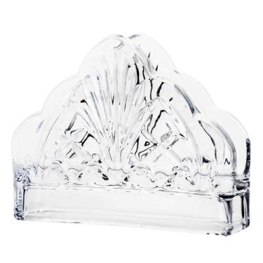 Imagem de Porta Guardanapos De Cristal Dublin Transparente 13cm Lyor