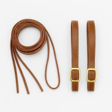 Imagem de Par De Tornozeleira Para Sandalia Rasteira Scarpin Ajustavel Fivela Ba