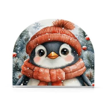 Imagem de Qilmy Lindo porta-guardanapos de pinguim de Natal para mesas - Porta-guardanapos para cozinha, porta-guardanapos de mesa, porta-guardanapos de coquetel, porta-guardanapos de papel18