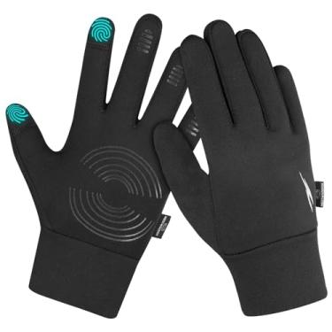 Imagem de Luvas de inverno para crianças, luvas térmicas antidesizantes, forro poar com pantaa táti, luvas respiráveis para crianças, resistentes ao vento, luvas de cicismo para meninos e meninas para