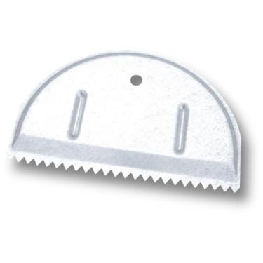 Imagem de Espátula entalhada para pisos e azulejos, 1/4 x 3/16 V