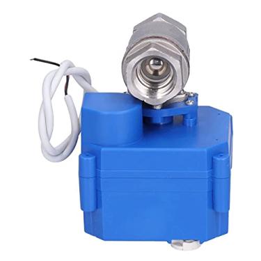 Imagem de Ymiko Válvula de Esfera Elétrica Compacta de 1/2" Em Aço Inoxidável, Rosca BSP, DC12V, para Controle de água e óleo