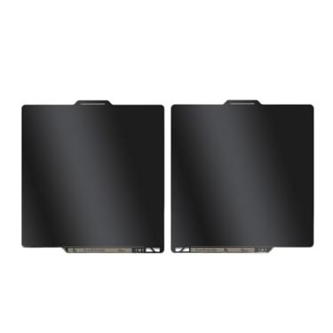Imagem de Placa PEI lisa 256x256mm - Cama térmica magnética dupla face, compatível com acessórios para impressora 3D Bambulab P2S/X1/X1C/A1/P1P/P1S(257x257 1 PCS)