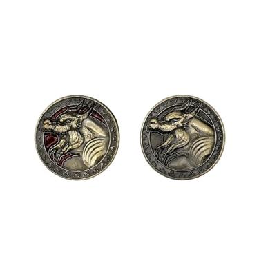 Imagem de Norse Foundry Monster Coins – Kobolds (10 Pack) | 25mm Zinc Alloy RPG Tokens with Red Enamel Finish | Premium Fantasy Props for DND, Pathfinder, Tabletop Gaming, Encounters & Collectible Sets