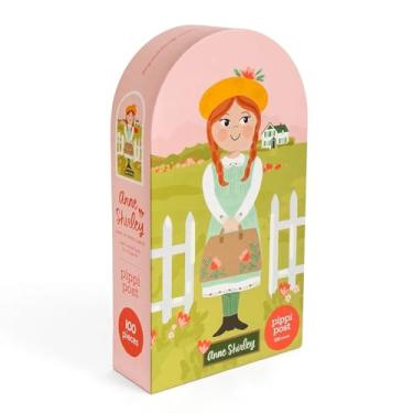 Imagem de Pippi Post Anne Shirley Jigsaw Puzzle, 100 Pieces, Anne of Green Gables Theme, 9" x 18" Completed Size, Includes 4" x 7.5" Art Print