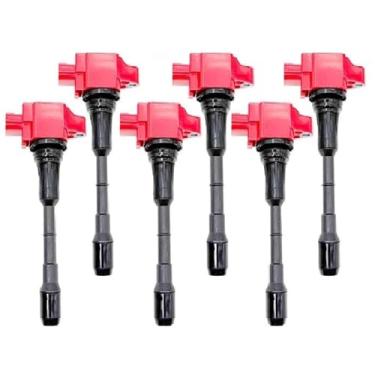 Imagem de Bobina de Ignição Automática 1788376 522082 6734029 4/6 peças Bobina de Ignição Para Nissan 350Z Para Altima Para Maxima 3.5L V6 2009-2021 (Traseira direita)