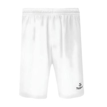 Imagem de Calção Infantil Topper New Futebol Shorts Esportivo, Branco, 10