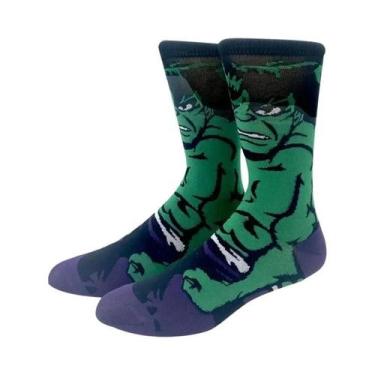 Imagem de Meias Longas Masculinas Com Personagens De Desenho Animado Confortávei