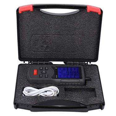 Imagem de Monitor de qualidade do ar CO2 TVOC HCHO Detector de temperatura e umidade Equipamento de teste industrial com botões de configuração de alarme mudo para home office Análise da