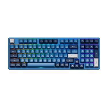 Imagem de Teclado Mecânico Gamer Akko 3098, RGB, Switch Cream Yellow V3 PRO, N-Key, ANSI-Unissex