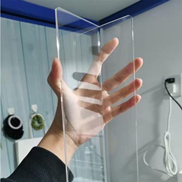 Imagem de Rolhas de sofá para evitar brinquedos, sob o bloqueador de sofá, barreiras brancas pretas transparentes defletor para sala de estar interna, cozinha, geladeira, fogão, para parar animais de estimaçã