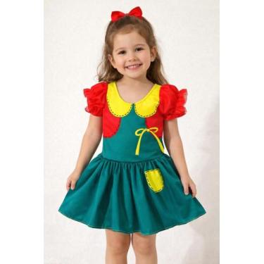 Imagem de Vestido Chiquinha Infantil e Adulto - Uni Fantasy, M
