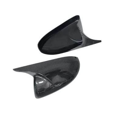 Imagem de Capa Para Espelho Lateral Do Carro, De Fibra De Carbono, Porta Lateral, Espelho Retrovisor Capa, Compatível Com Mazda 3/6 Series 2009-2013(Carbon fiber pattern)