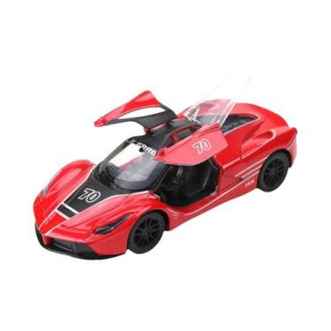 Imagem de Carrinho De Brinquedo Esportivo Em Liga Metálica LaFerrari De Três Por