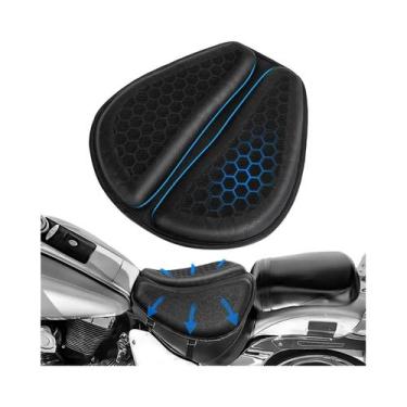 Imagem de Capa De Assento Para Motocicleta Cruiser Com Almofada Redutora De Pres