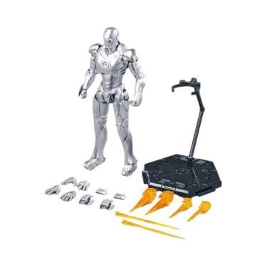 Imagem de Figura De Ação Marvel IronMan MK3 De 15cm Para Meninos, Escala 1/12, P
