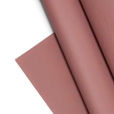 Imagem de Tecido de couro sintético texturizado, folhas de vinil de grão de seixo liso, material em relevo, estofamento, vestuário da moda, automotivo, faça você mesmo e artesanato - Corte individual de 1 jarda