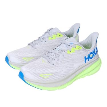Imagem de Hoka Clifton 9 Tênis masculino, Stardust/Electric Cobalt, tamanho 41, Poeira estelar/cobalto elétrico, 40