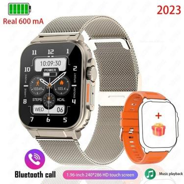 Imagem de Relógio Smartwatch Masculino Foxbox 8763Ew À Prova D'Água Prata Bateria 600Ma