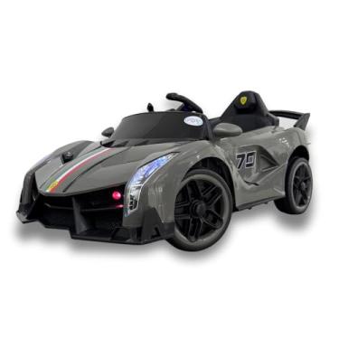 Imagem de Carrinho Elétrico Infantil 12V Veneno S. Sport Cinza