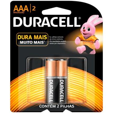 Imagem de Pilha Alcalina AAA Palito com 2 Unidades - Duracell