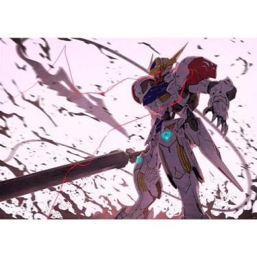 Imagem de Tapeçaria Gundams Wall Room Aesthetic 150x100cm, microtecido - yiweisa