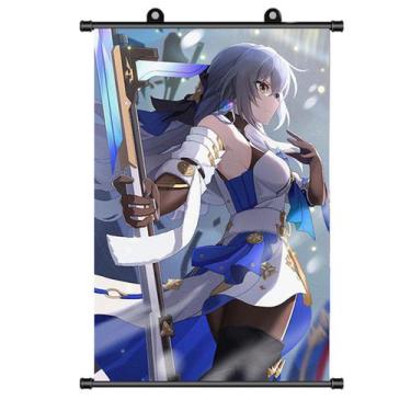 Imagem de Pintura de parede em tela Honkais Stars Rails Bronyas Anime - yiweisai