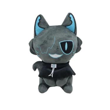 Imagem de Boneca de pelúcia Undertale Sans Grey Nightmare Cat 18x27cm - taiyuank