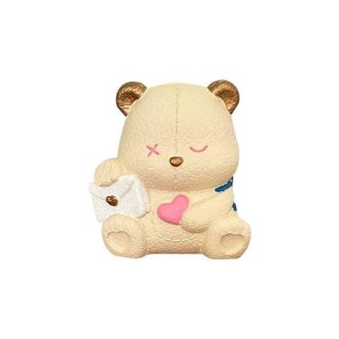 Imagem de Porta-canetas Creative Bear Desktop Organizer Vinil 20x11x14cm - yiwei