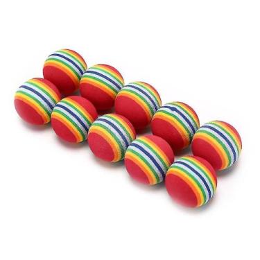 Imagem de Bola de treino de golfe Rainbow EVA Foam para ambientes internos e ext