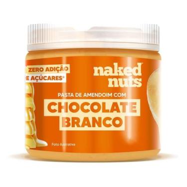 Imagem de Pasta de Amendoim Sabor Chocolate Branco Naked Nuts 300g