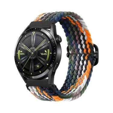 Imagem de Pulseira Trançada Respirável Para Relógio Samsung 7 FE 6 Gear S3 20mm 