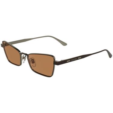 Imagem de Óculos de Sol Calvin Klein CK24110S 200 - Marrom 53-Feminino