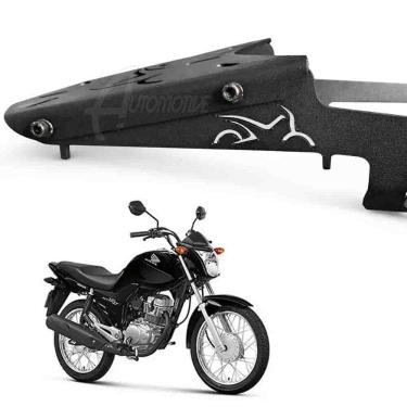 Imagem de Alça Traseira Bagageiro Moto Honda Start 160 16/24 Pto Fosco