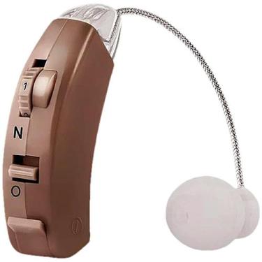 Imagem de Amplificador Auditivo Externo Elgin BTE - Pele Negra