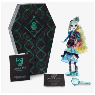 Imagem de Boneca Monster High Haunt Couture Lagoona Blue 26,7cm Edição Limitada 2022, Articulada, Acessórios Exclusivos, Colecionável