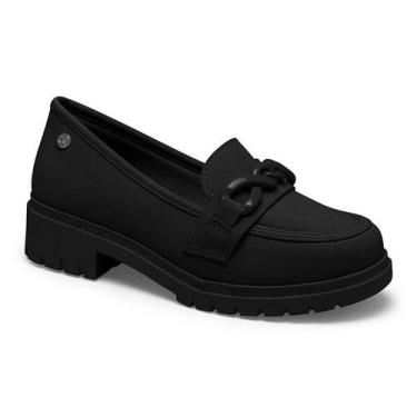 Imagem de Sapato Mocassim Pink Cats V4074 Infantil Feminino, Preto, 28